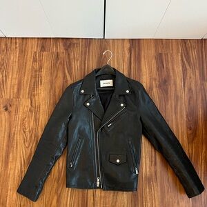 Like New | Buck Mason Bruiser Leather Moto Jacket | Men’s | XS